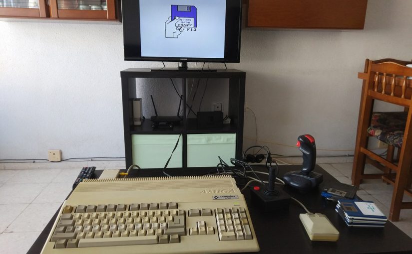 Probando un Commodore Amiga 500